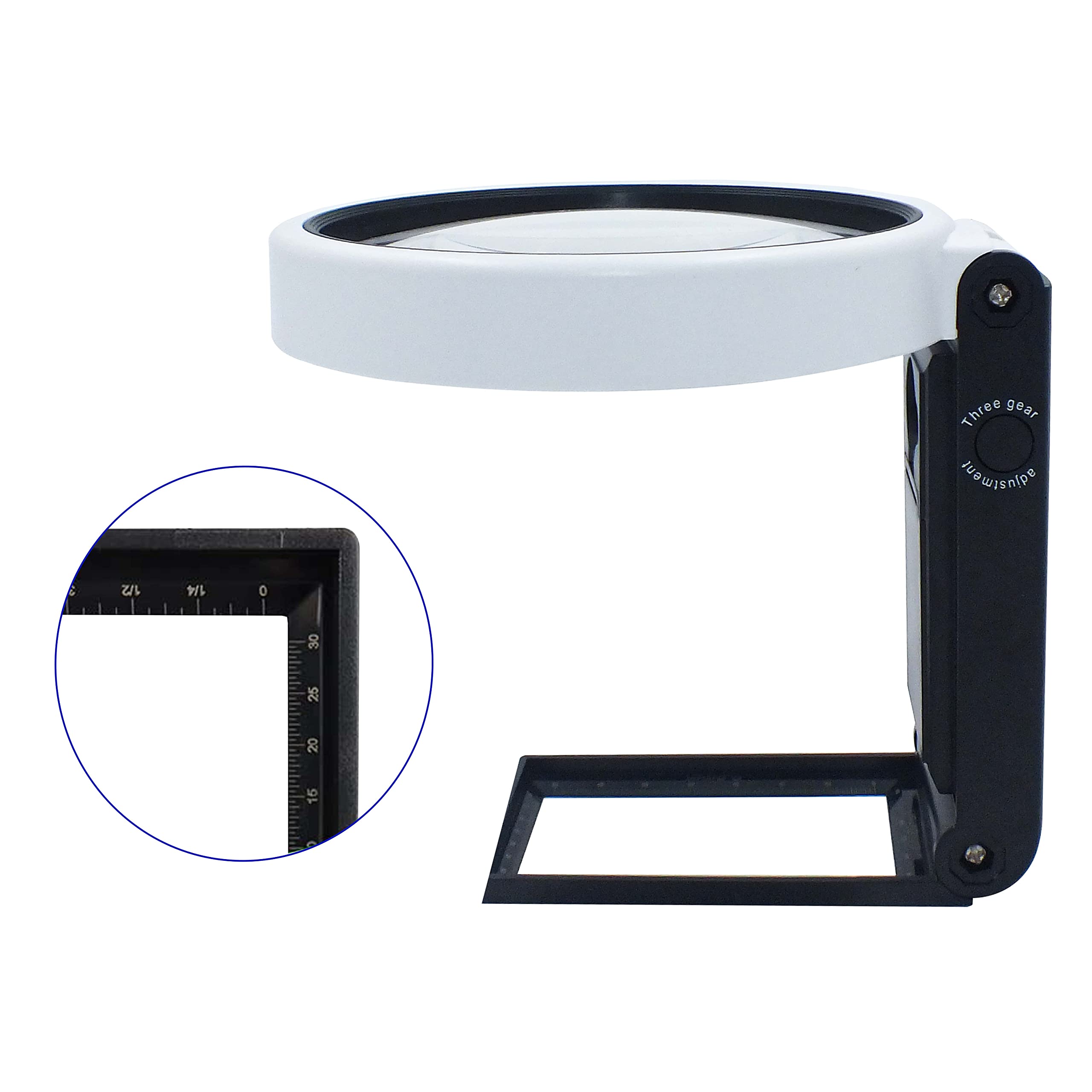 Safe 4566 Lente Ingrandimento 3,5x 25x LED UV 20/80 mm