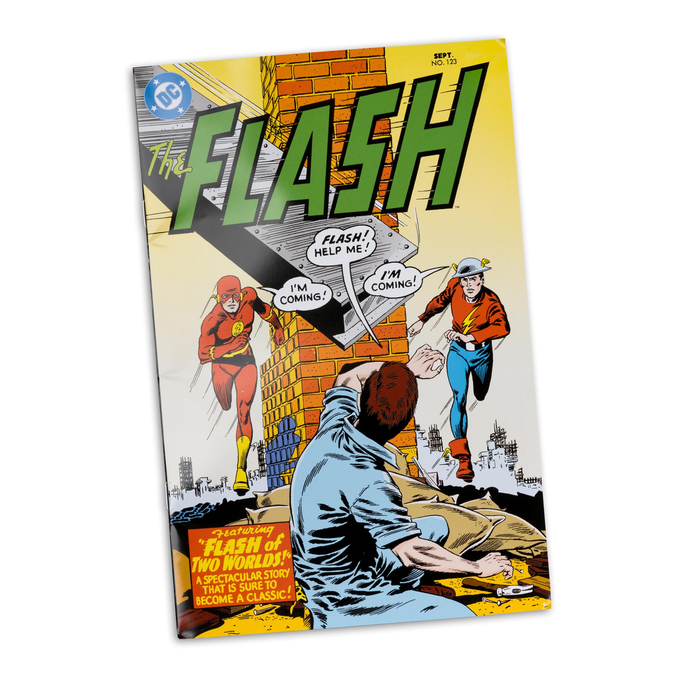 McFarlane Page Punchers Flash Barry Allen action figure 17,8 cm fumetto