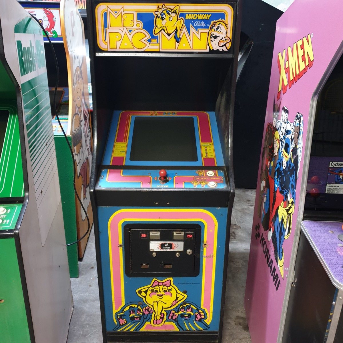 Arcade Story Leggende Arcade Ms. Pac-Man 1981 cabinato arcade