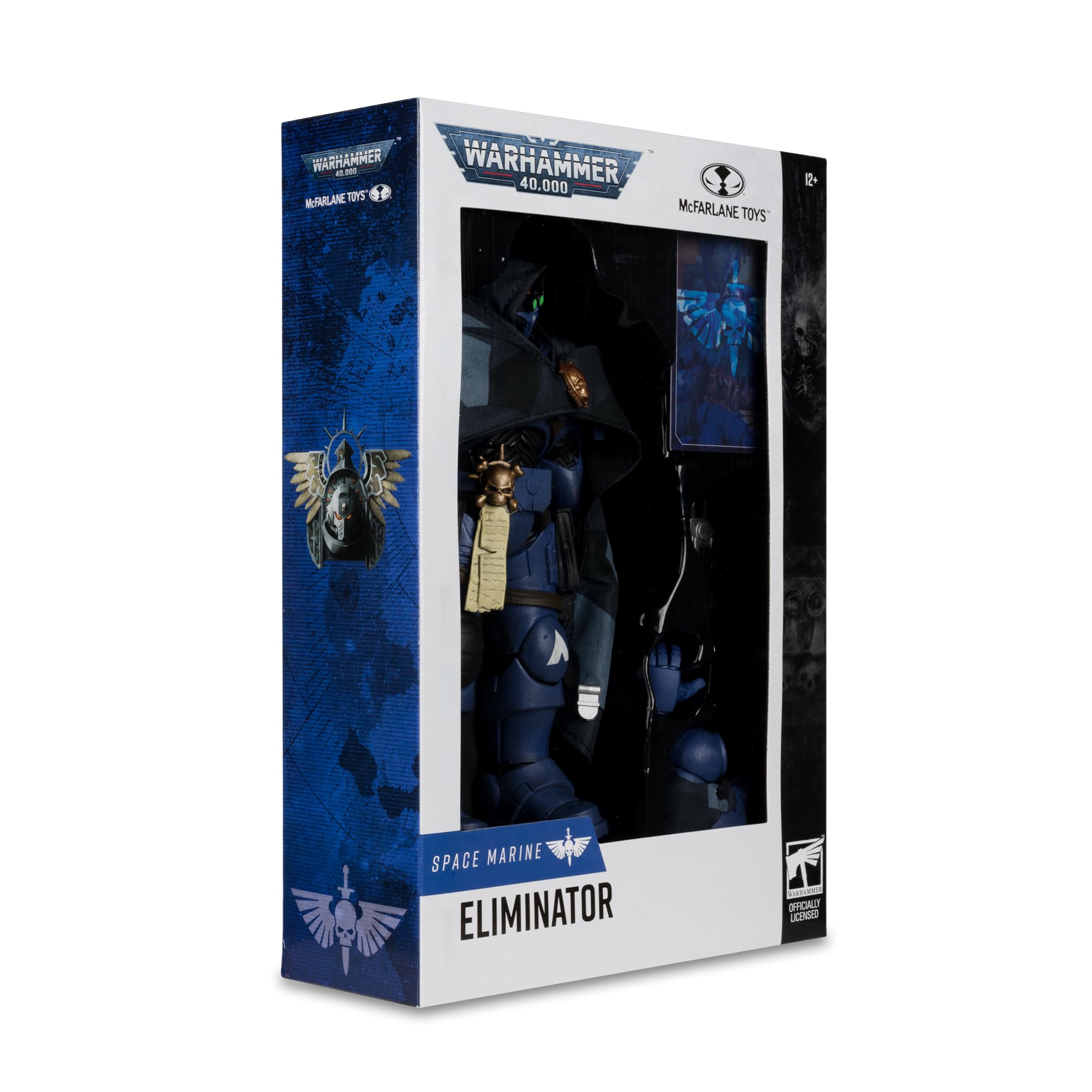 McFarlane Warhammer 40,000 Eliminator Space Marine Figura 7" cecchino