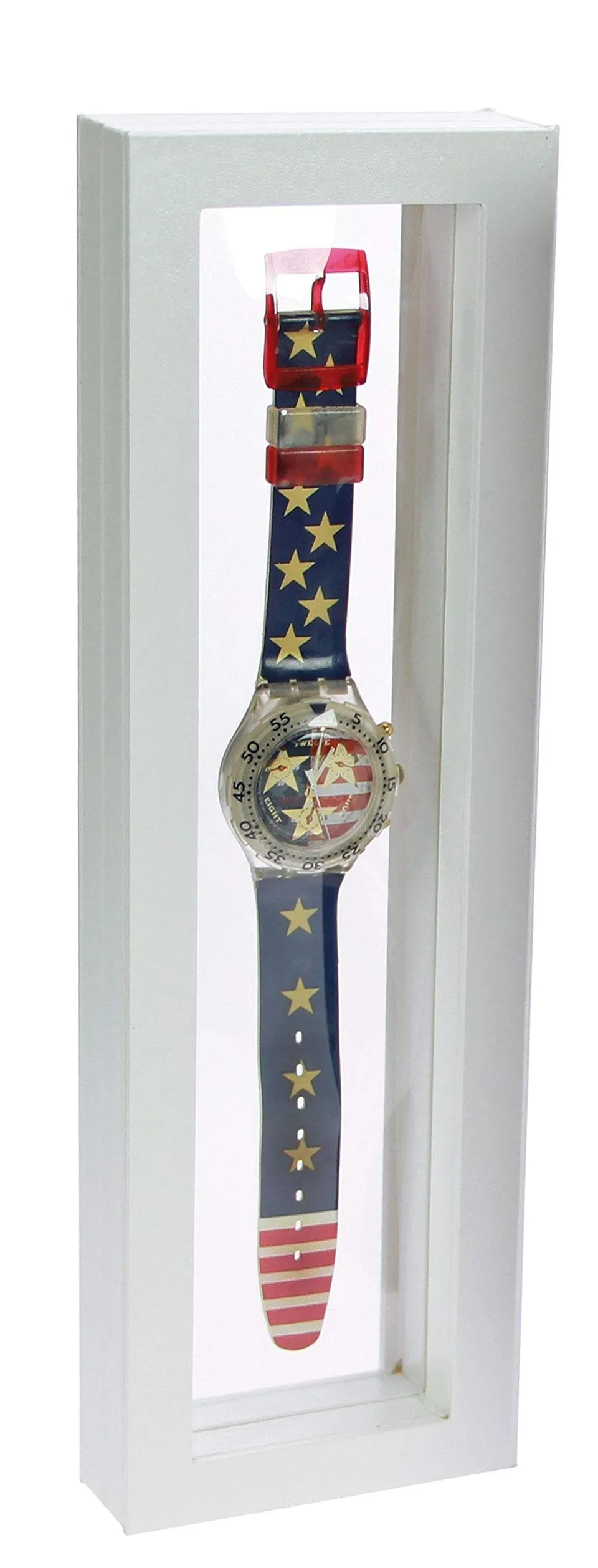Safe 4518 cornice 3D bianca trasparente 29,5x9,5 cm