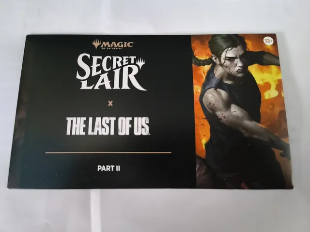 Magic Secret Lair The Last of Us Part II carte ENG non foil