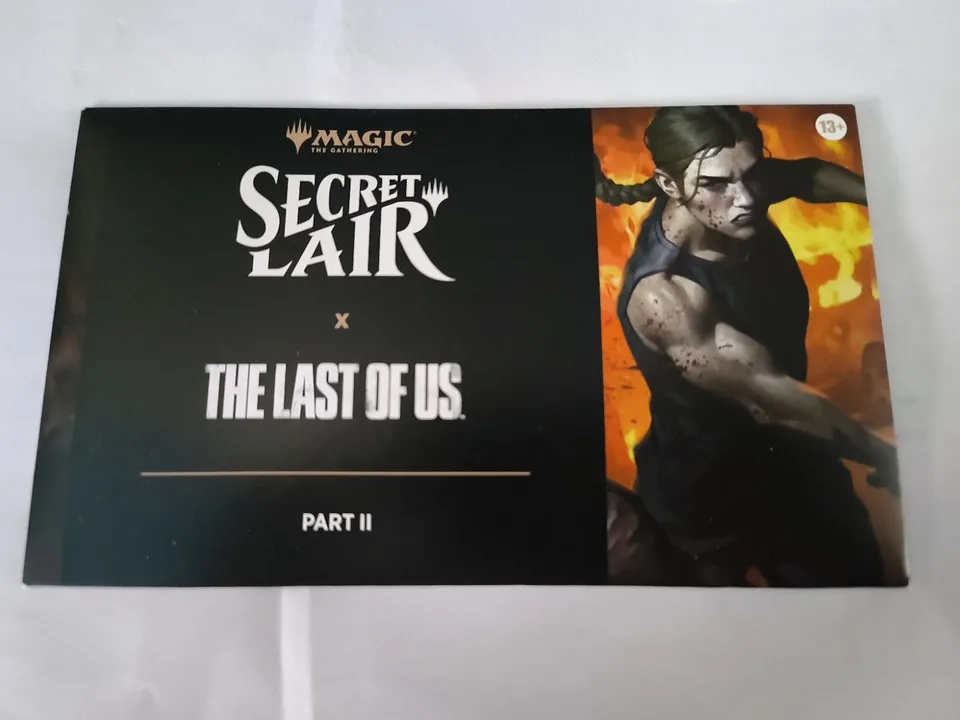 Magic Secret Lair The Last of Us Part II carte ENG non foil