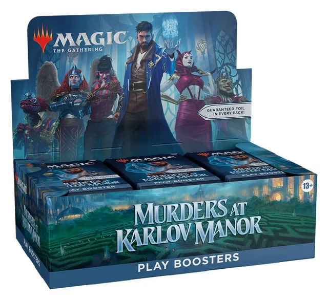 Magic The Gathering Murders Karlov Manor play booster display 36 buste eng