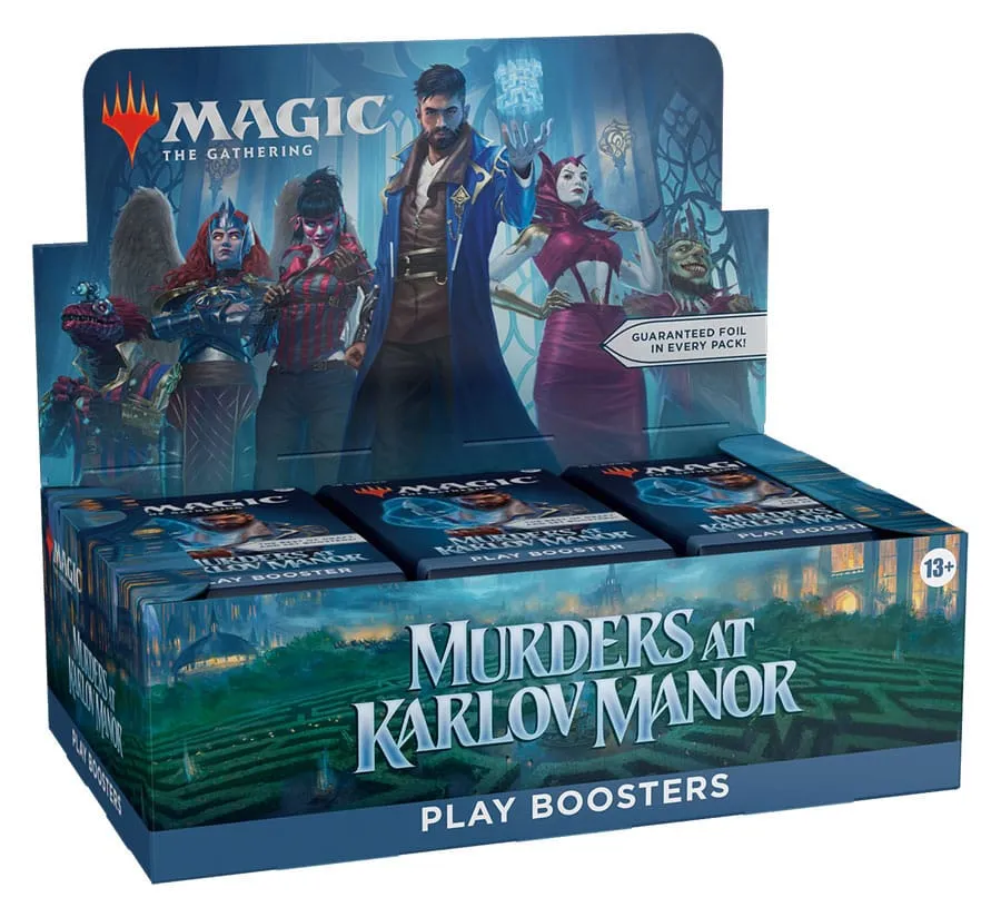 Magic The Gathering Murders Karlov Manor play booster display 36 buste eng