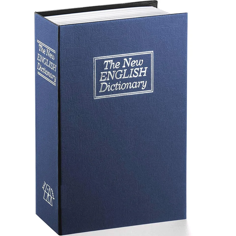 Safe The New English Dictionary cassaforte a libro con combinazione