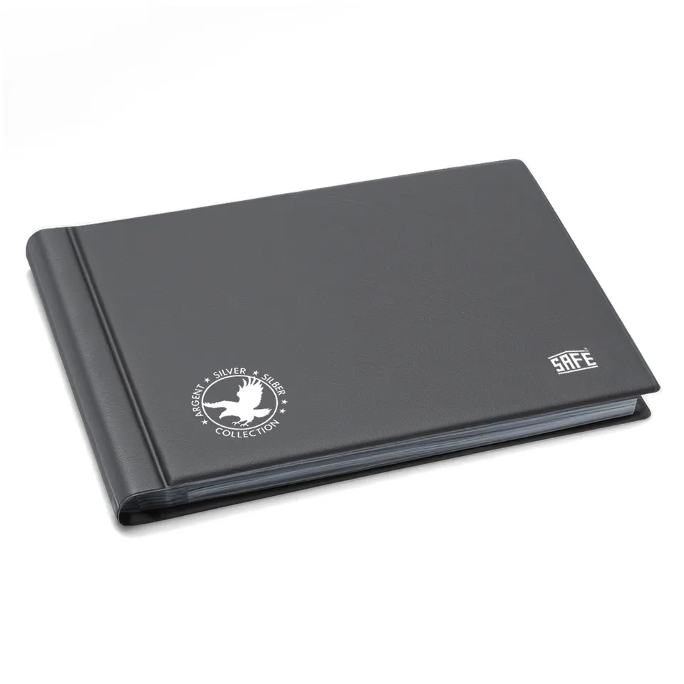 Safe 814 album monete 72 scomparti 50x50 mm blu
