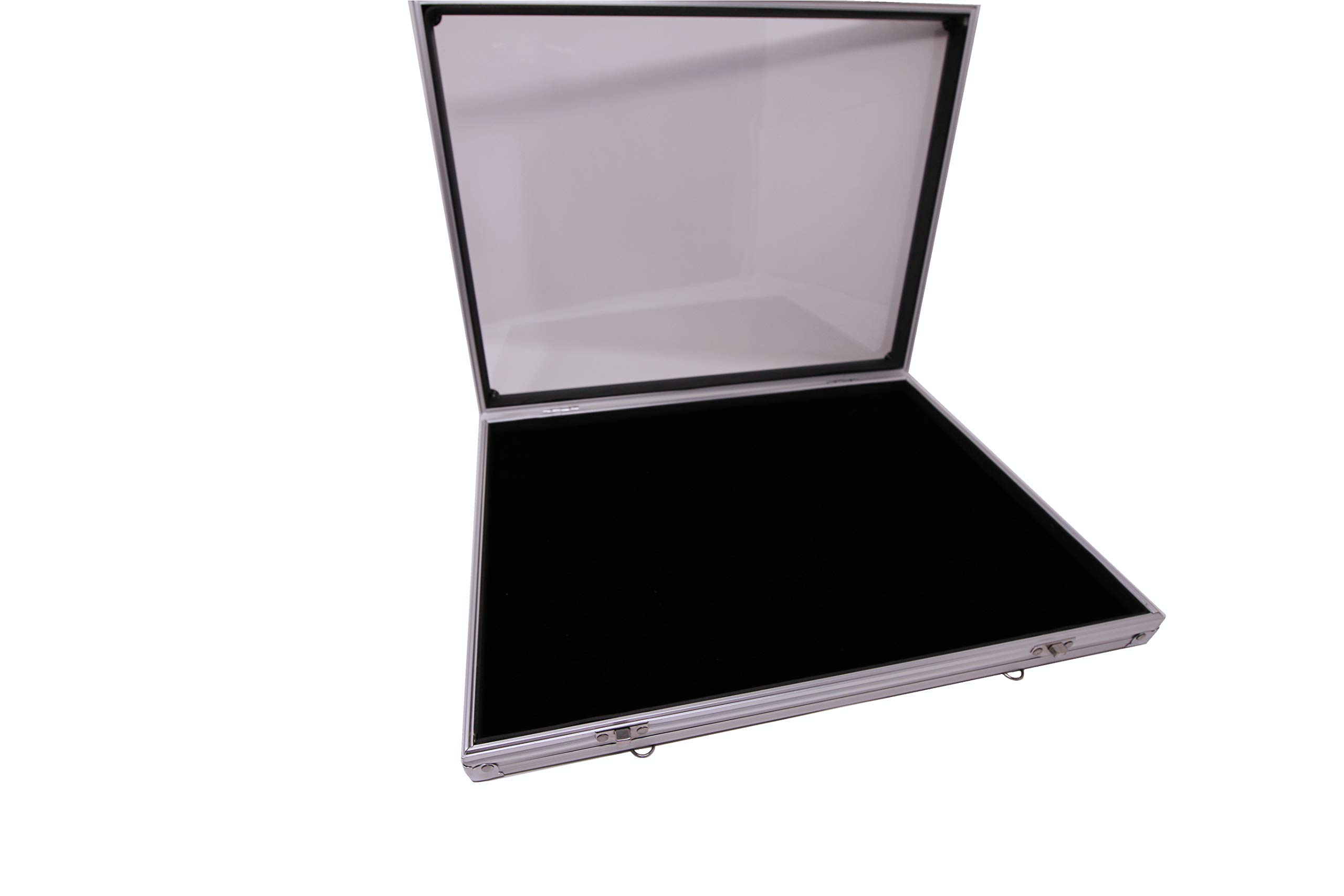 Safe Vitrinen 5882 Vetrina Alluminio Velluto Nero 395x300