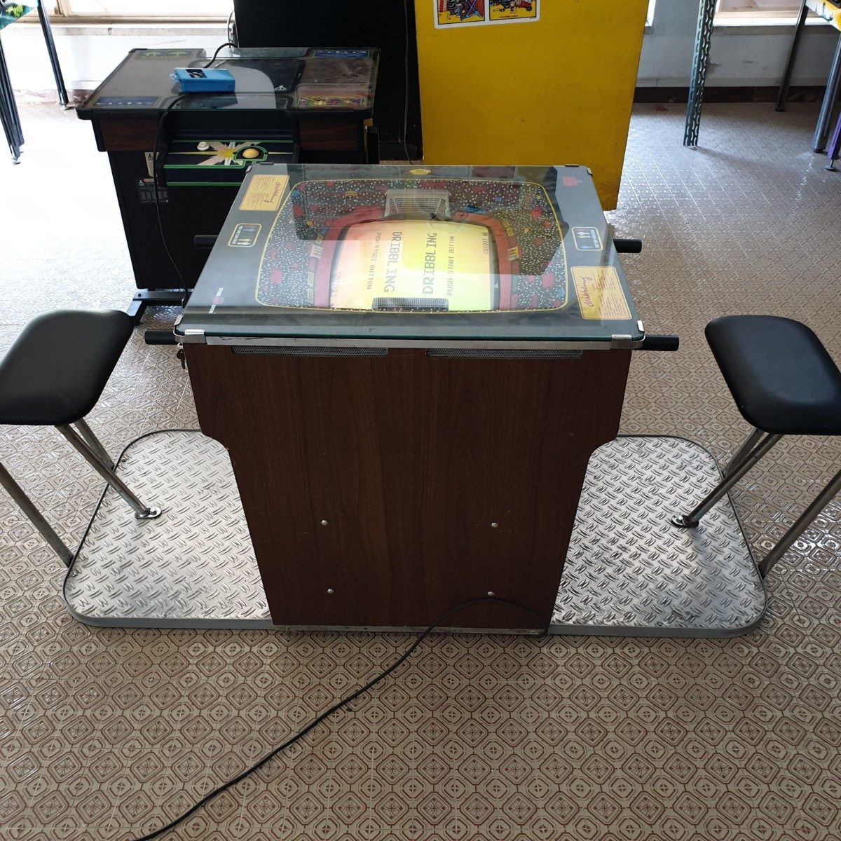Arcade Story Guida e Corse Pole Position 1982 cabinato arcade