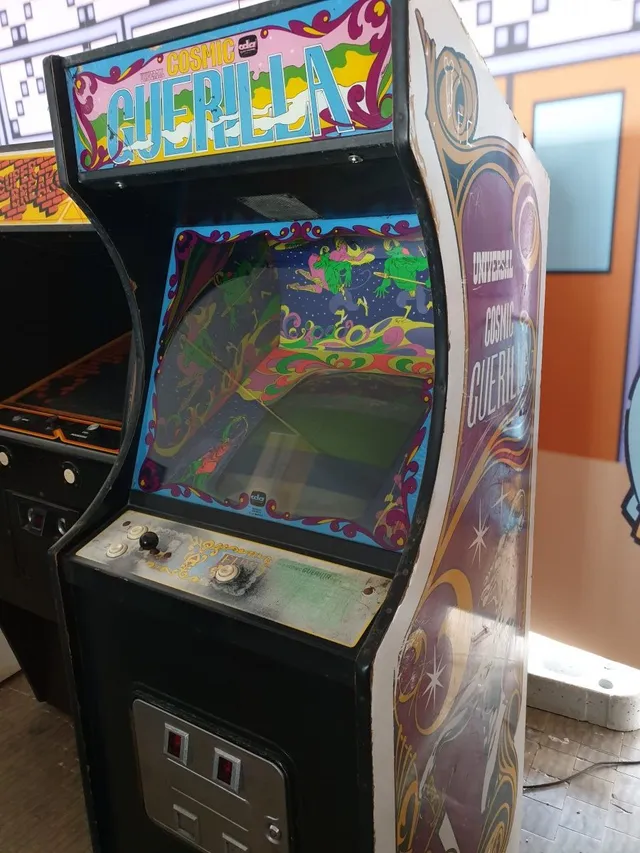 Arcade Story Cosmic Guerilla 1979 cabinato arcade Universal 220V