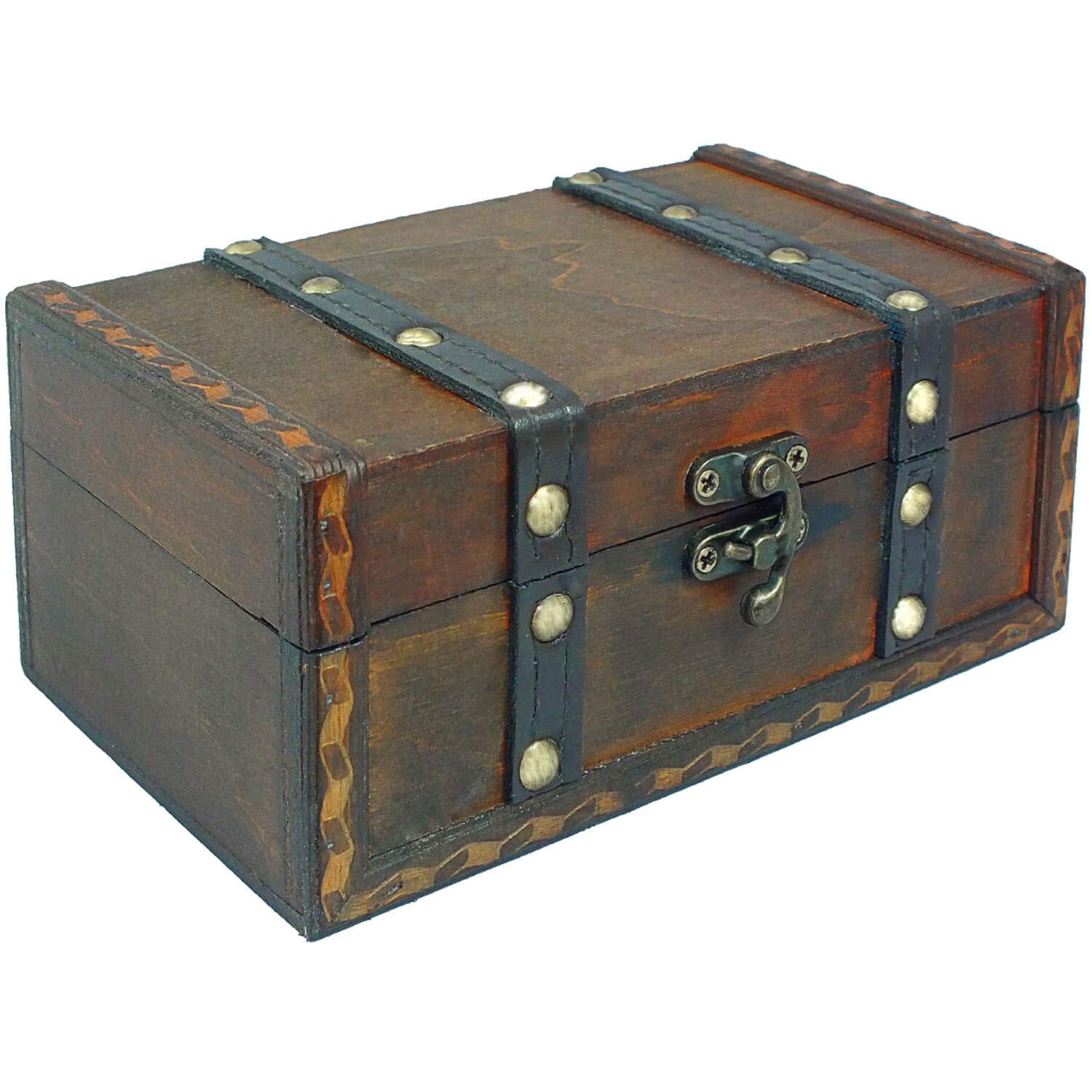 Safe Sammelboxen 180x120x80 mm scrigno legno bauletto