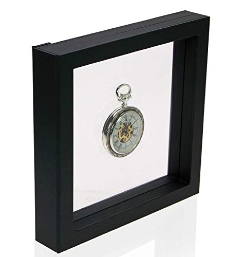 SAFE 4504 cornice 3D nera 10x10 cm porta monete effetto sospeso