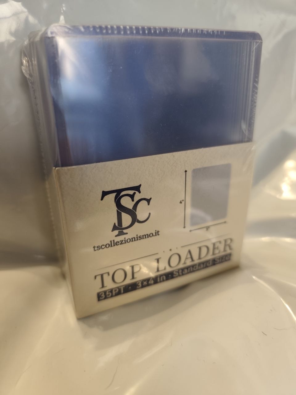 TS Collezionismo Bustine Toploader rigidi premium pack 25