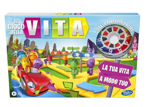 Hasbro Giochi Il Gioco della Vita Classic gioco da tavolo edizione classica