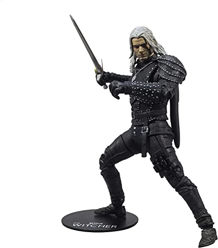 McFarlane Witcher Geralt Rivia action figure 18 cm con spada
