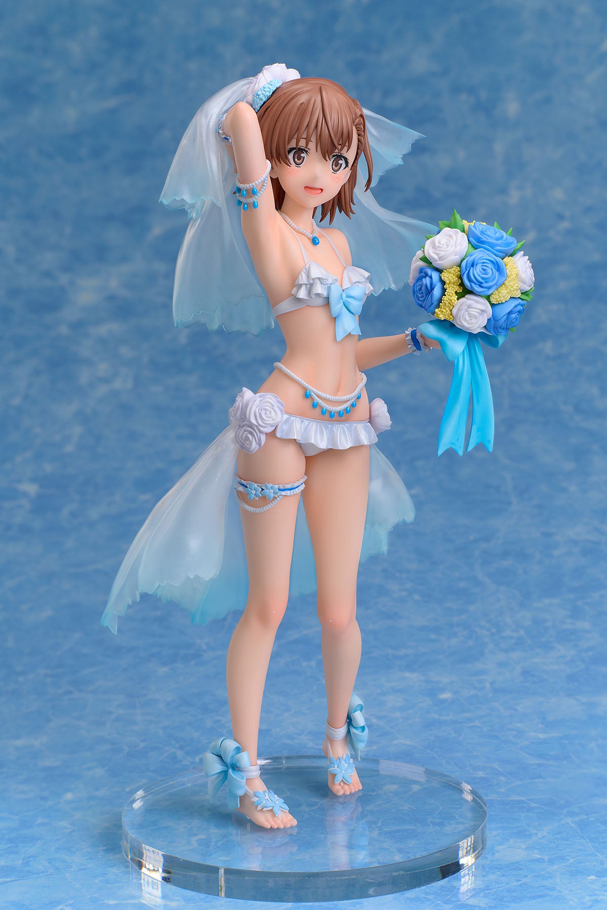 A Dimension Misaka Mikoto Wedding Swimsuit 1/7 figure 24,5 cm PVC
