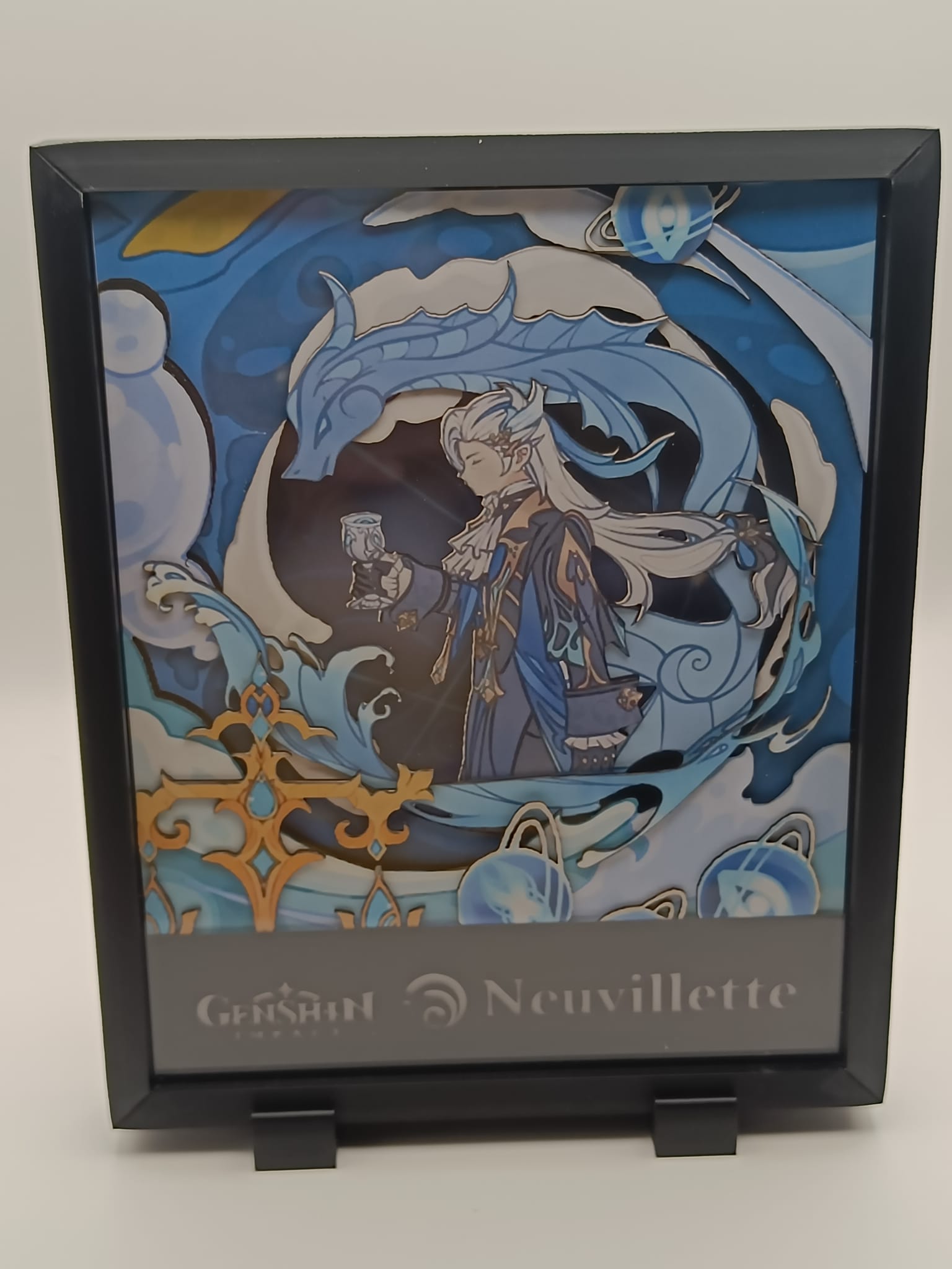 L'Atelier di Zelda Mondi di Luce Neuvillette lightbox Genshin acqua