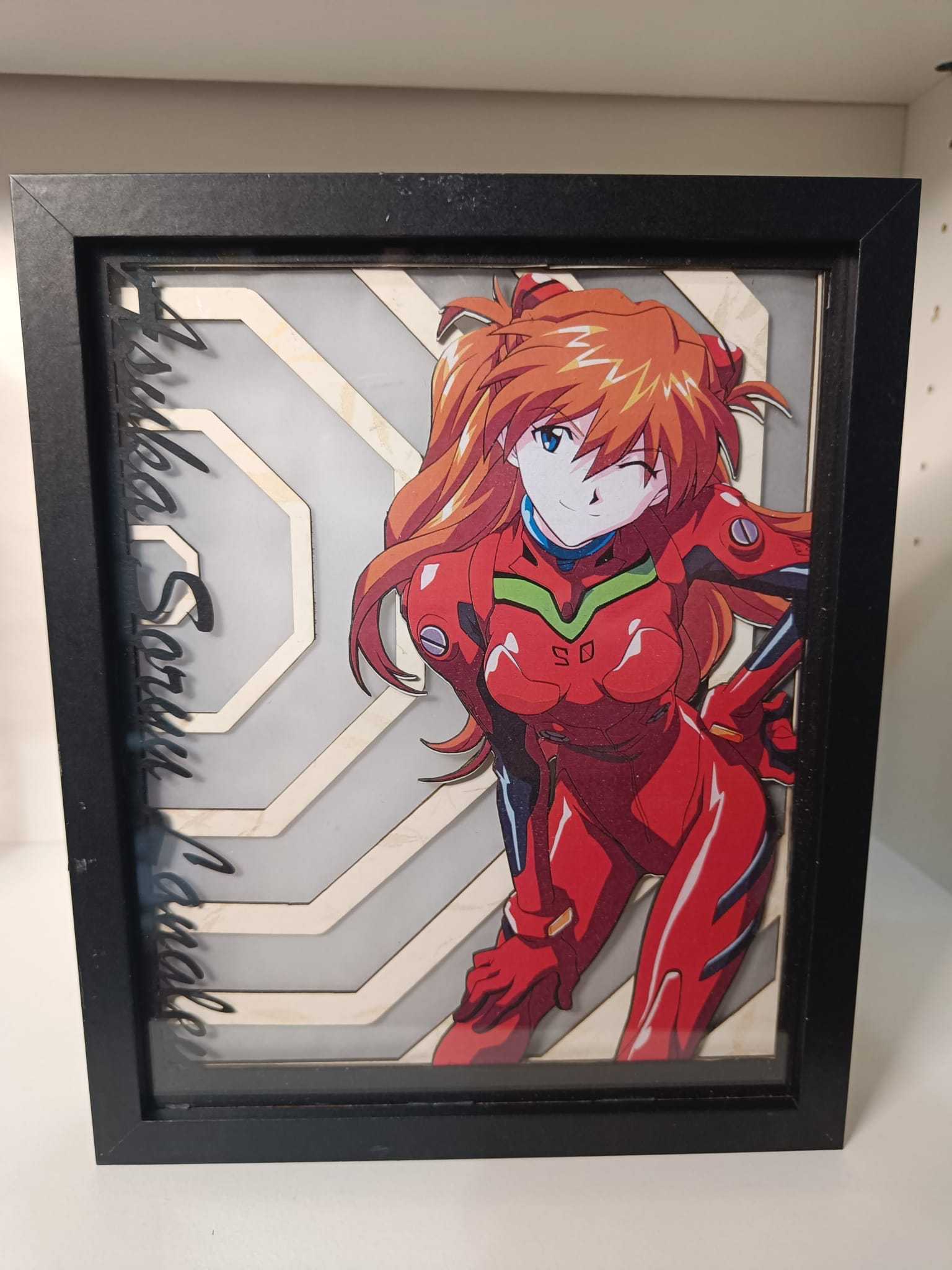 L'Atelier di Zelda Mondi di Luce Lightbox Asuka Evangelion LED
