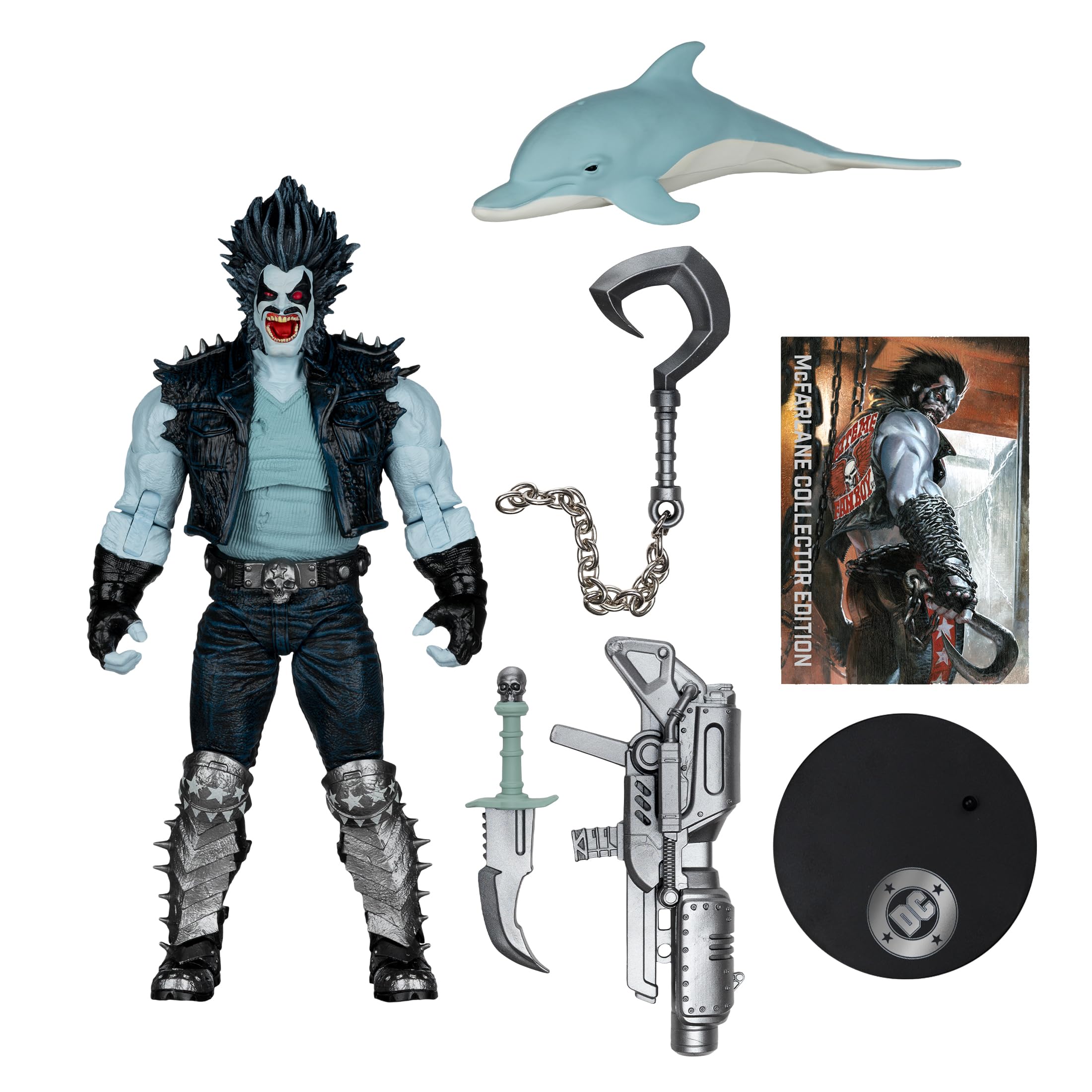 McFarlane DC Multiverse Lobo Wolf Classic Figure 18cm n.58