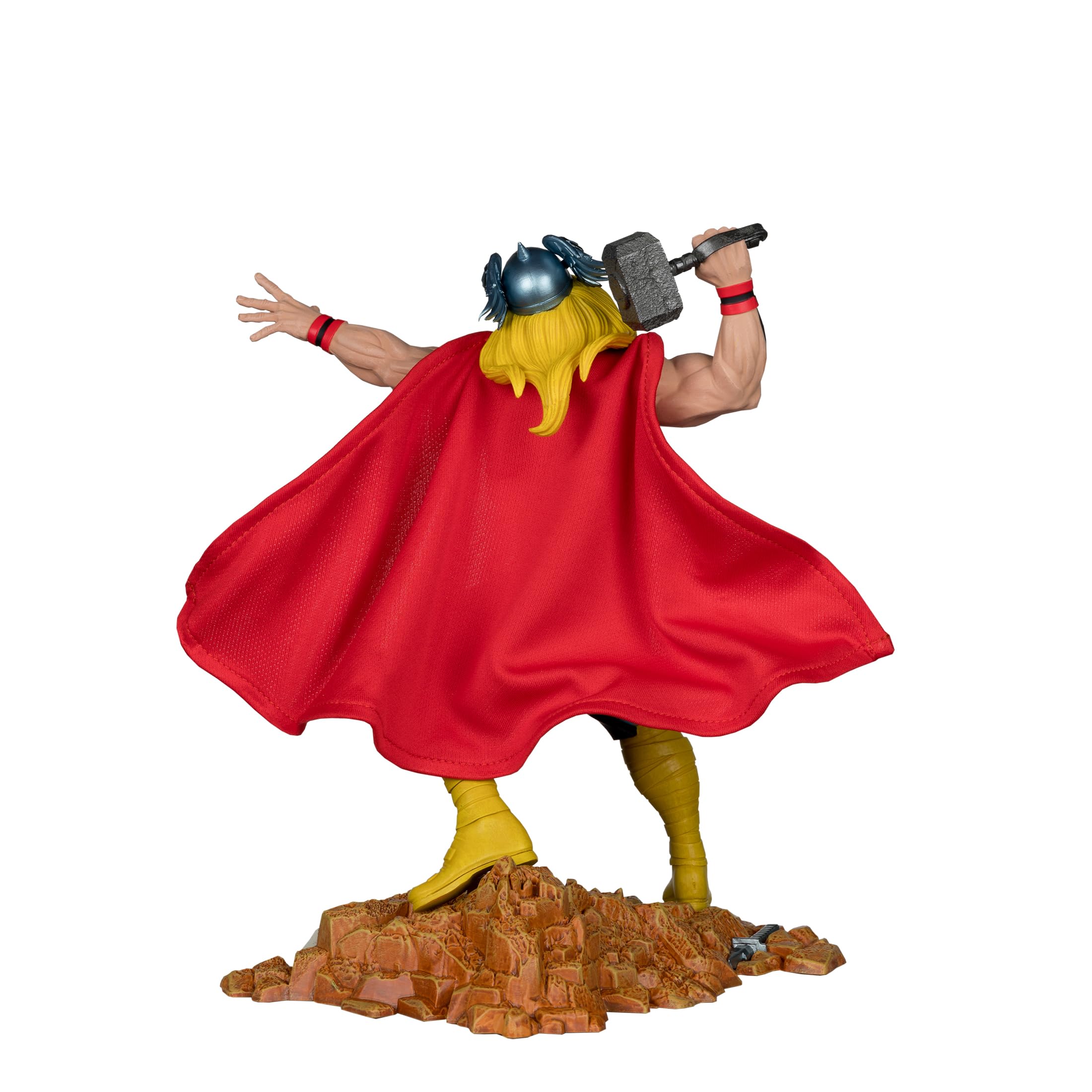 McFarlane Marvel Thor 1:6 statua con scena e fumetto #177