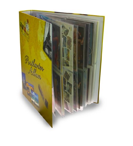 SAFE 7920 album cartoline 4 anelli con 20 fogli neri