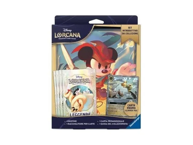 Disney Lorcana Set Introduttivo da Collezione carte ITA sigillato
