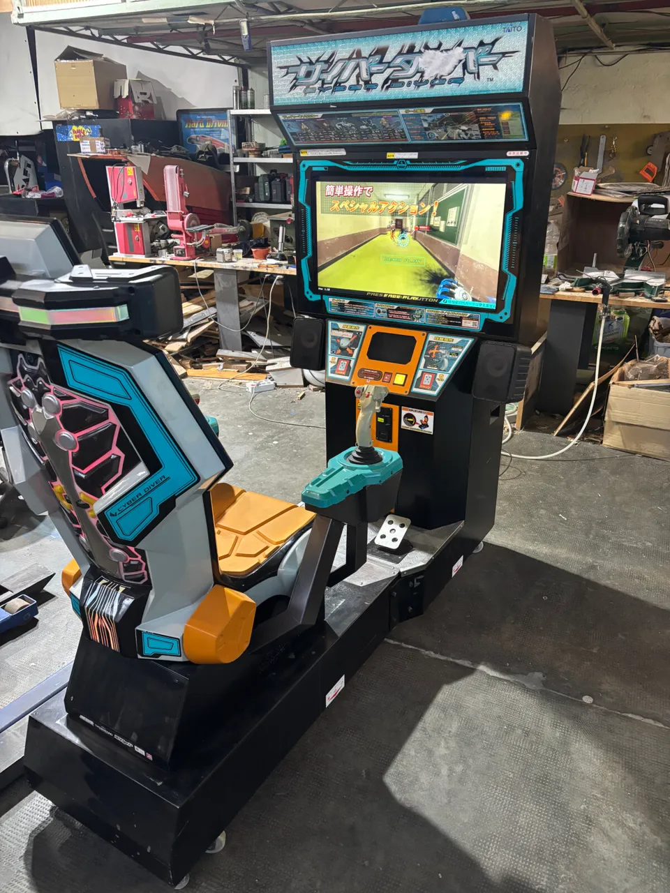Arcade Story Cyber Diver Cabinato Sparatutto da Collezione
