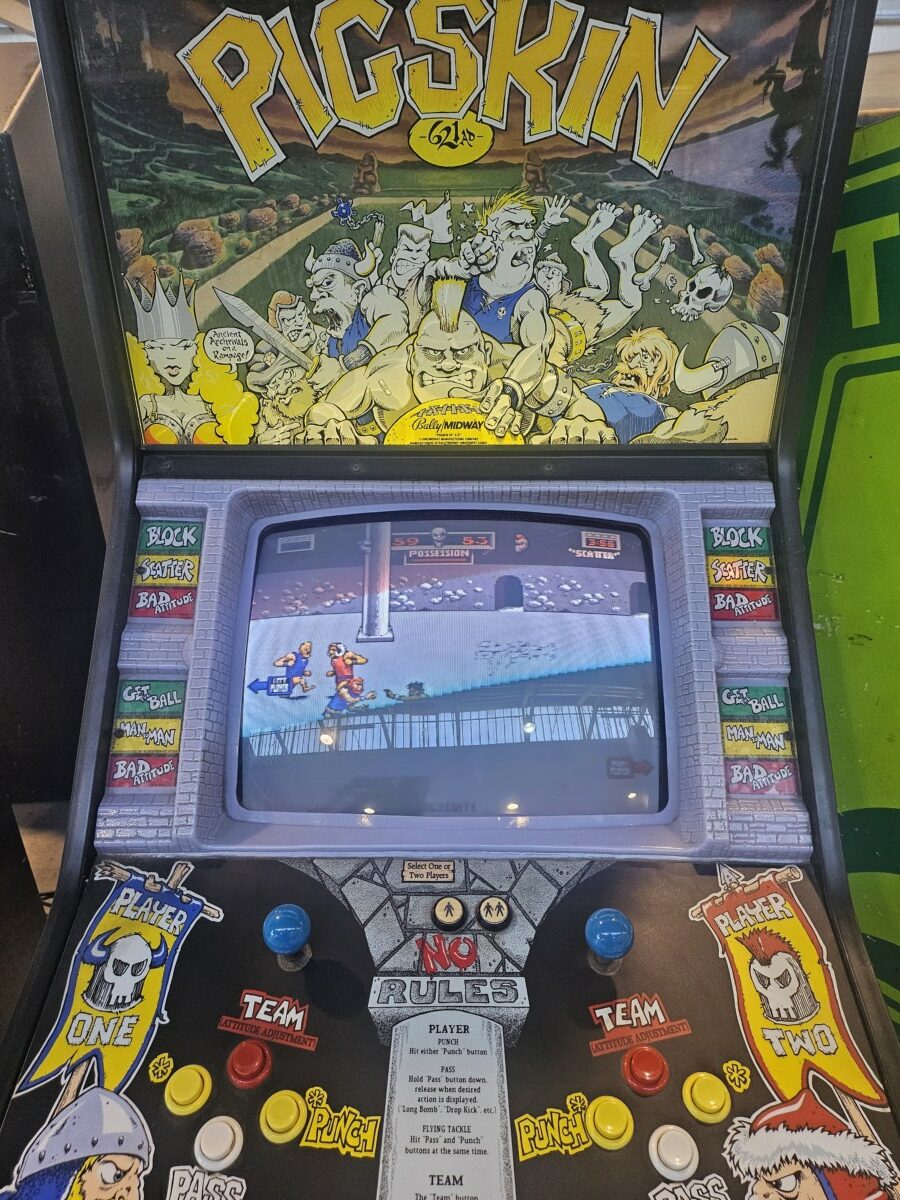 Arcade Story Arcade Pigskin 621 AD cabinato arcade football 5 vs 5