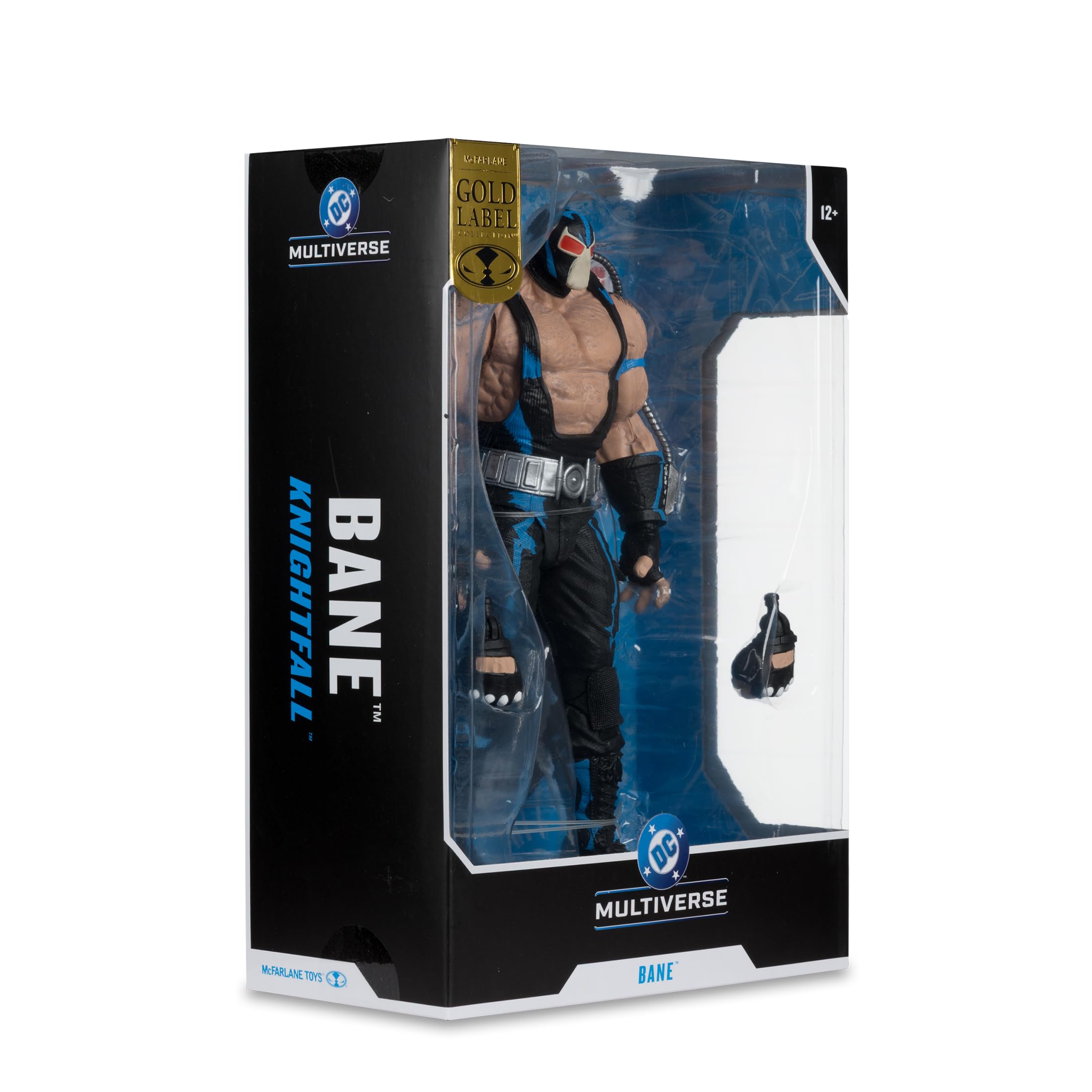 McFarlane DC Collector Bane Comic Mega-Fig figure Gold Label