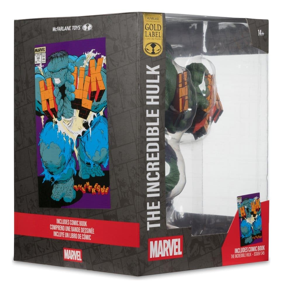 McFarlane Marvel Hulk #345 statua 1/6 Green Hulk 30 cm