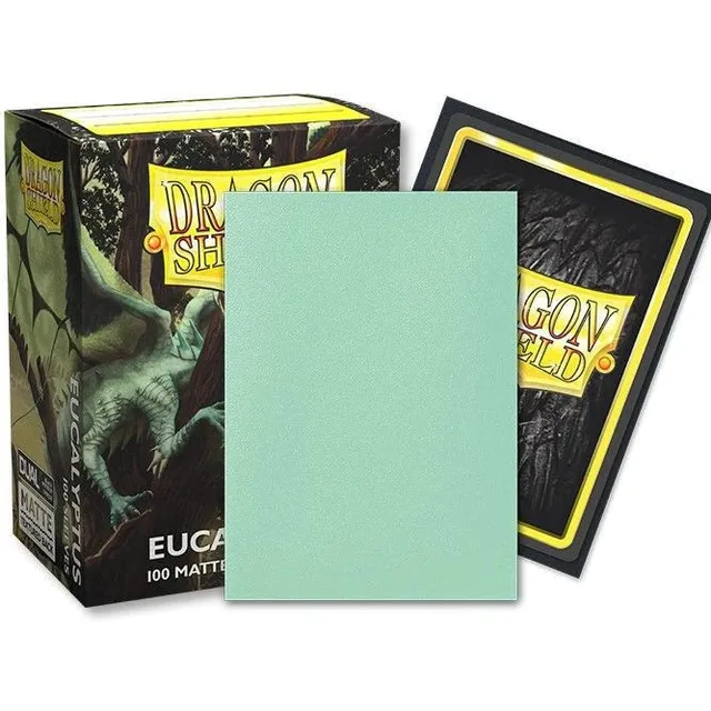 Dragon Shield Dual Matte Eucalyptus bustine 100 Standard