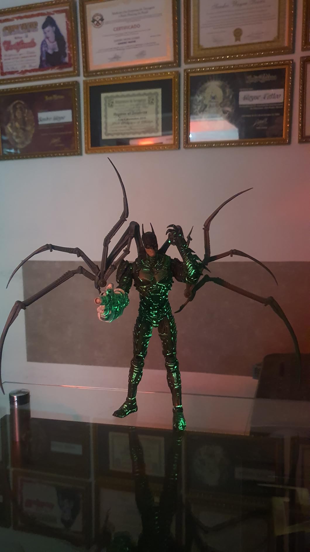 McFarlane DC Multiverse Batman Futures End GITD action figure Gold Label