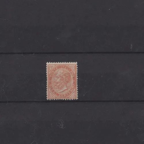 Regno 1863-65 10 cent De La Rue Londra francobollo MNH**
