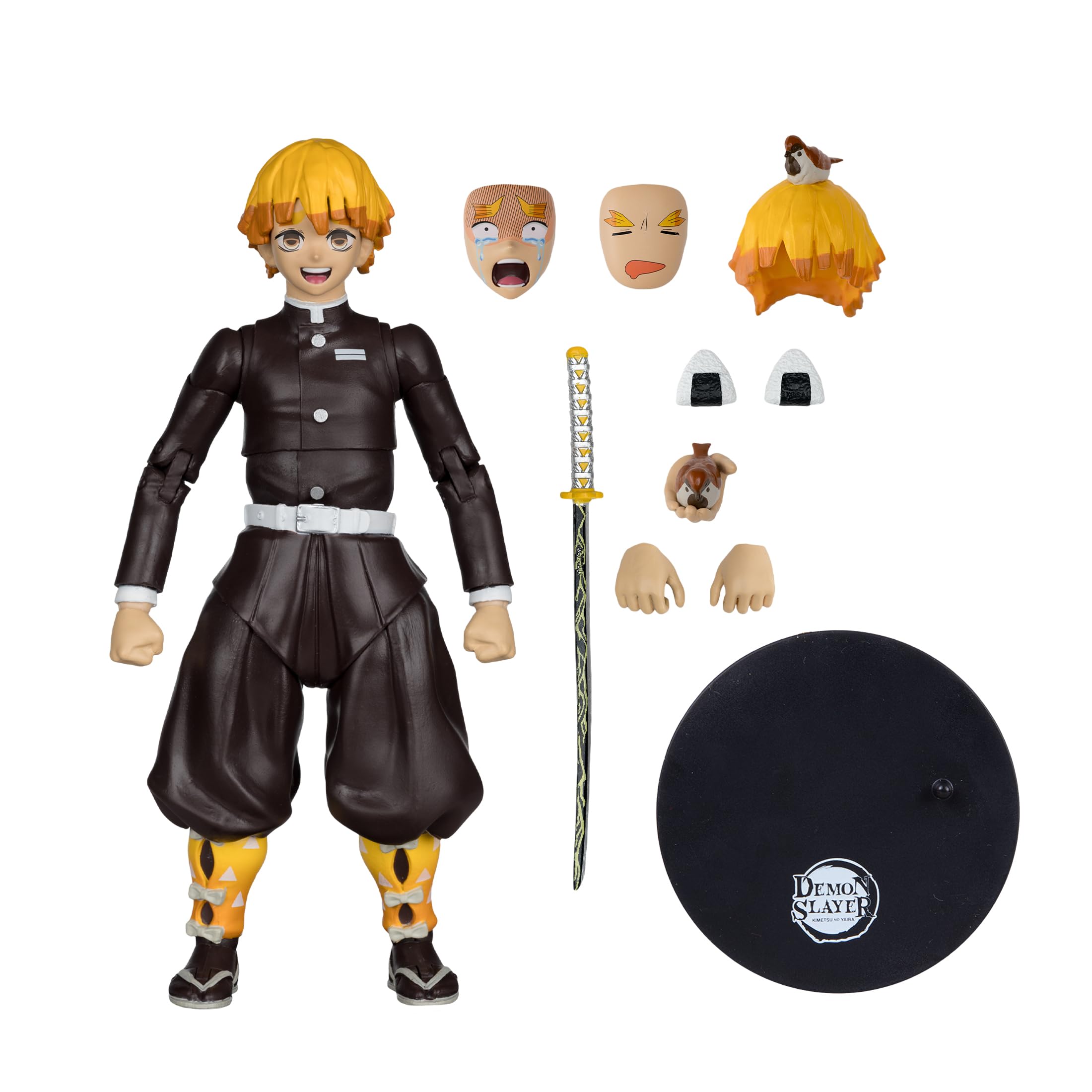 McFarlane Demon Slayer Zenitsu con Chuntaro action figure 17,8 cm