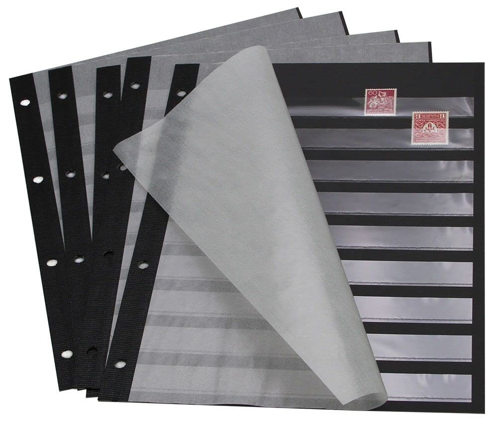 SAFE 116 album francobolli similpelle nero 4 anelli