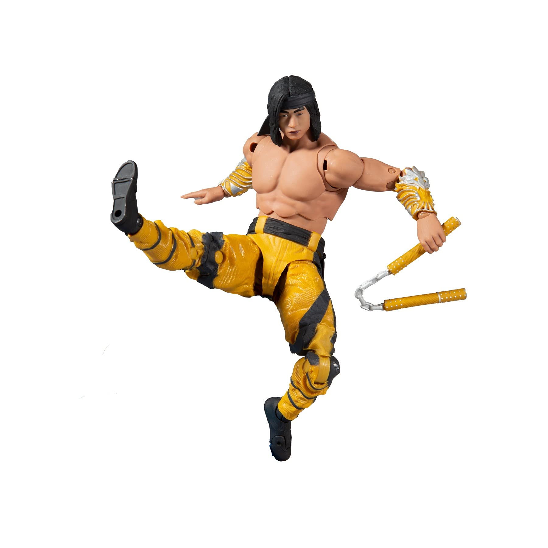 McFarlane Mortal Kombat Liu Kang action figure Fighting Abbot