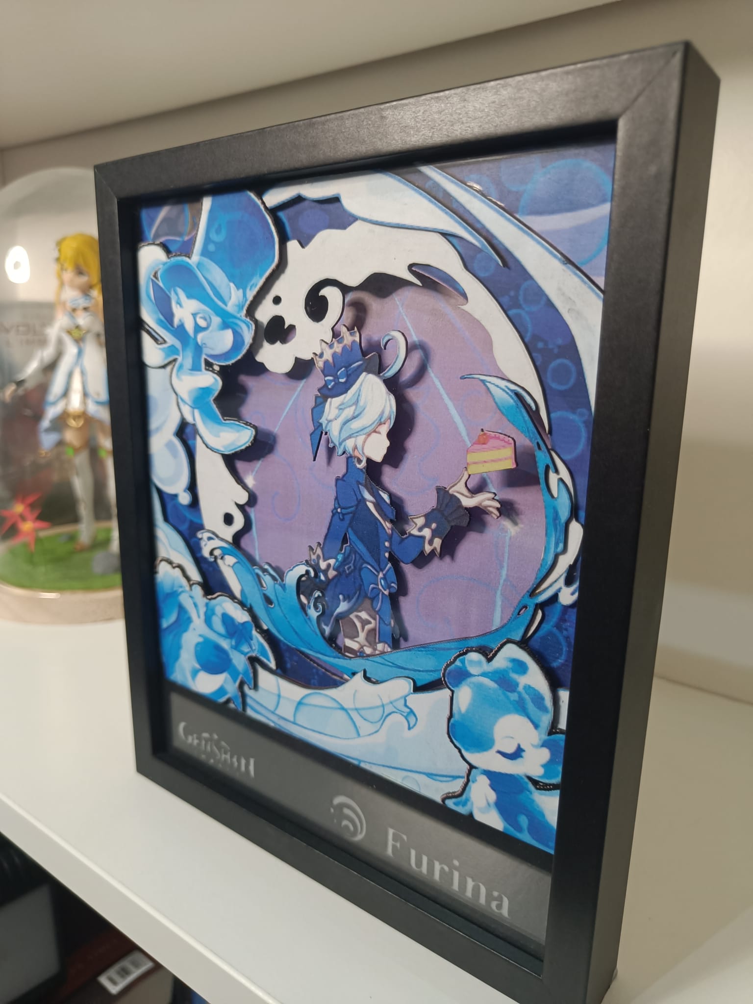 L'Atelier di Zelda Mondi di Luce Furina lightbox blu USB