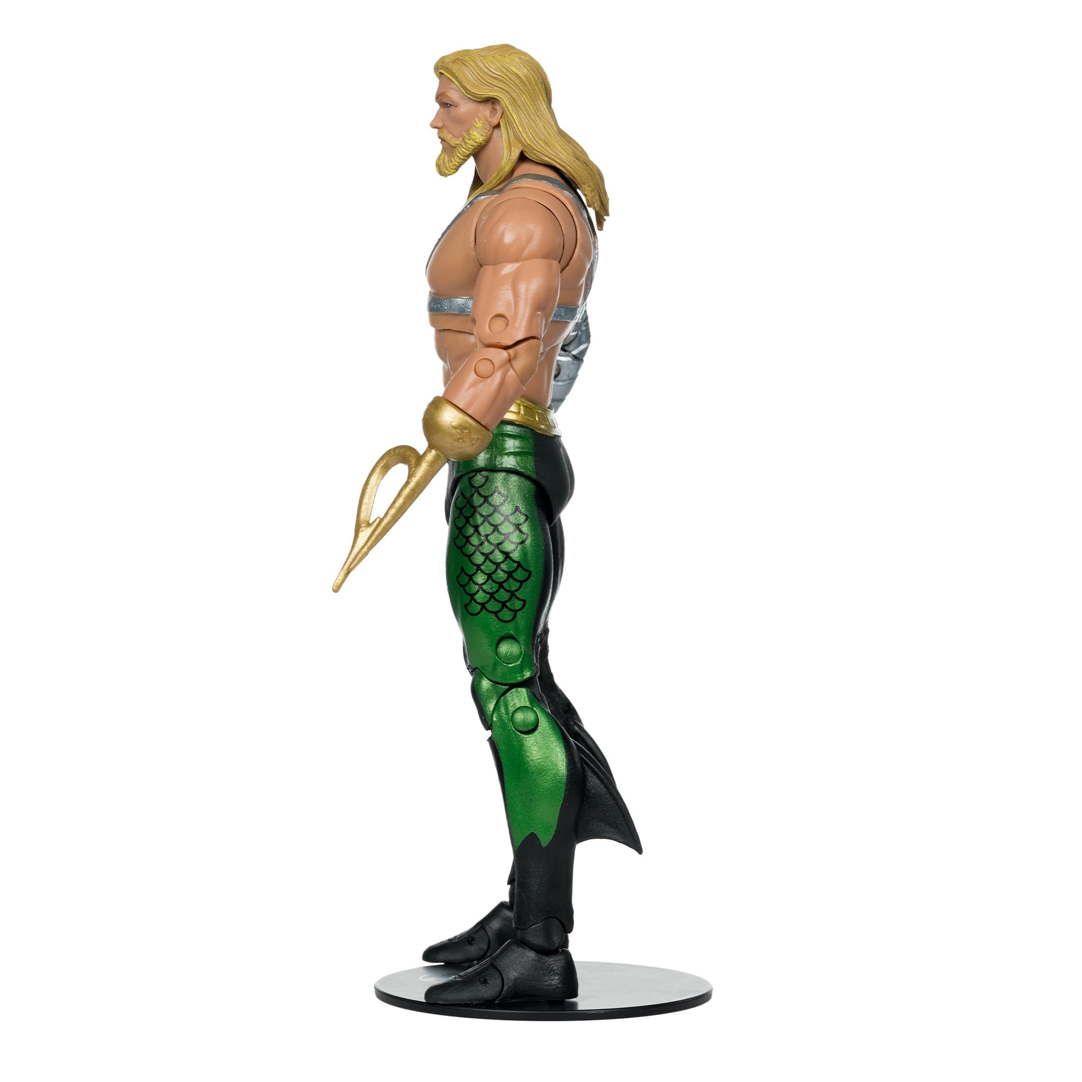 McFarlane DC Multiverse Aquaman JLA action figure 7" tridente