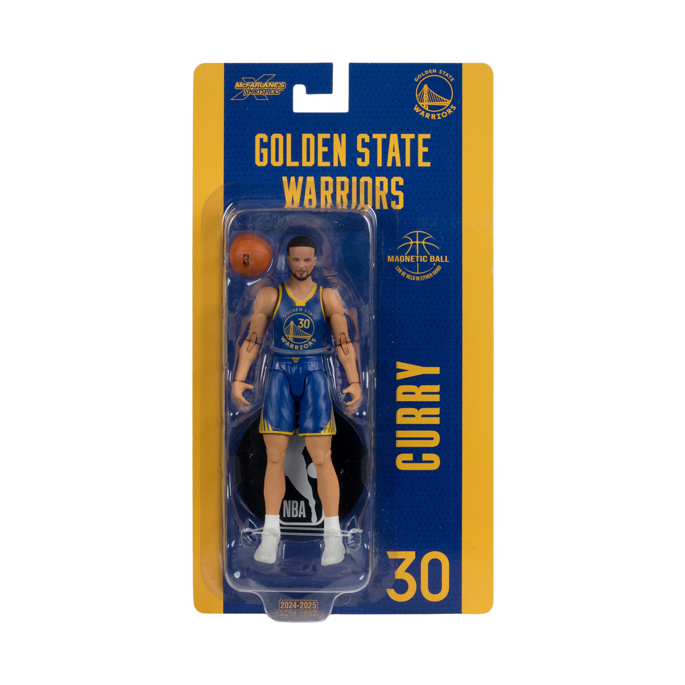 McFarlane NBA Stephen Curry action figure 15 cm Golden State