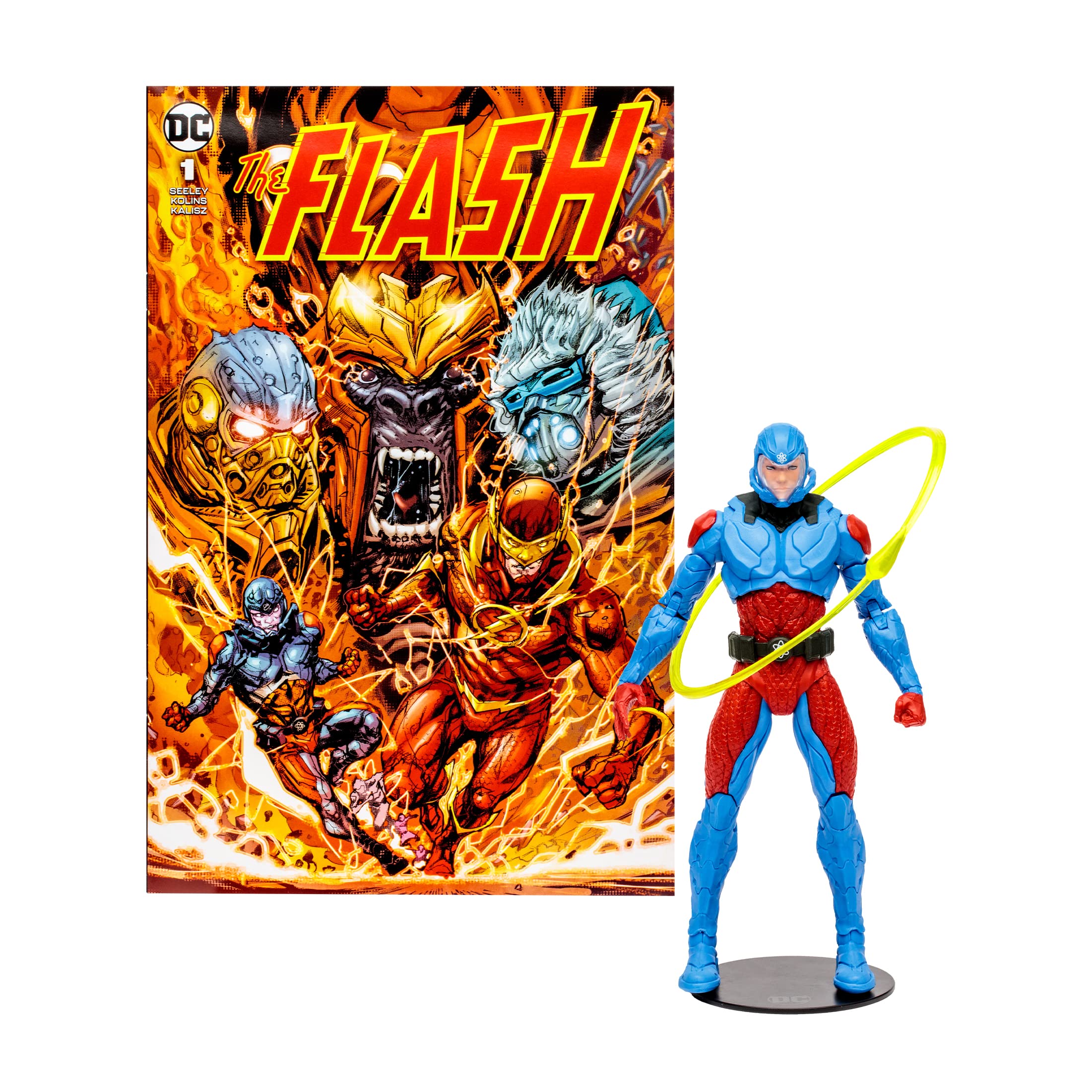 McFarlane Page Punchers Atom Ryan Choi action figure 7" fumetto