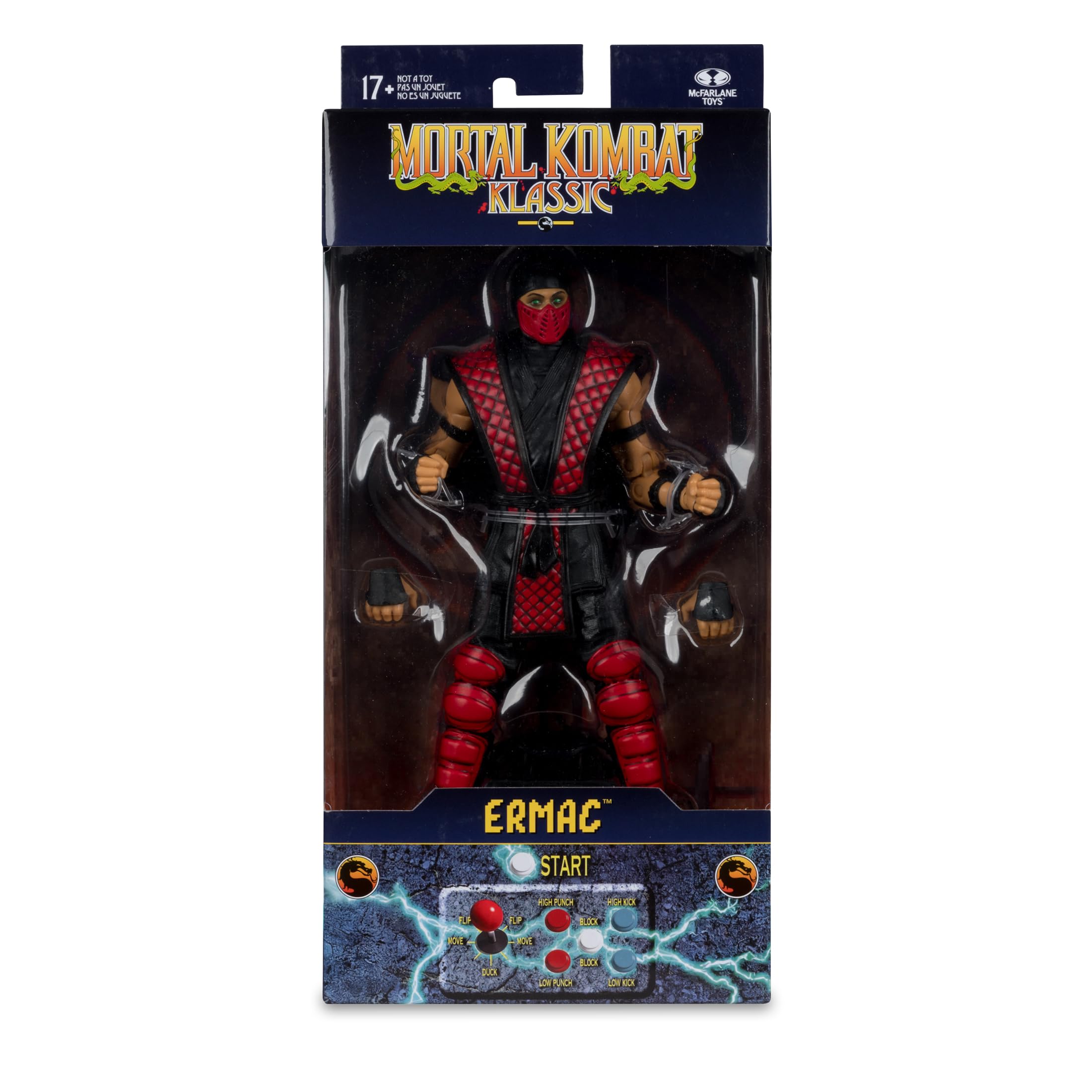 McFarlane Mortal Kombat Klassic Ermac 7 pollici action figure