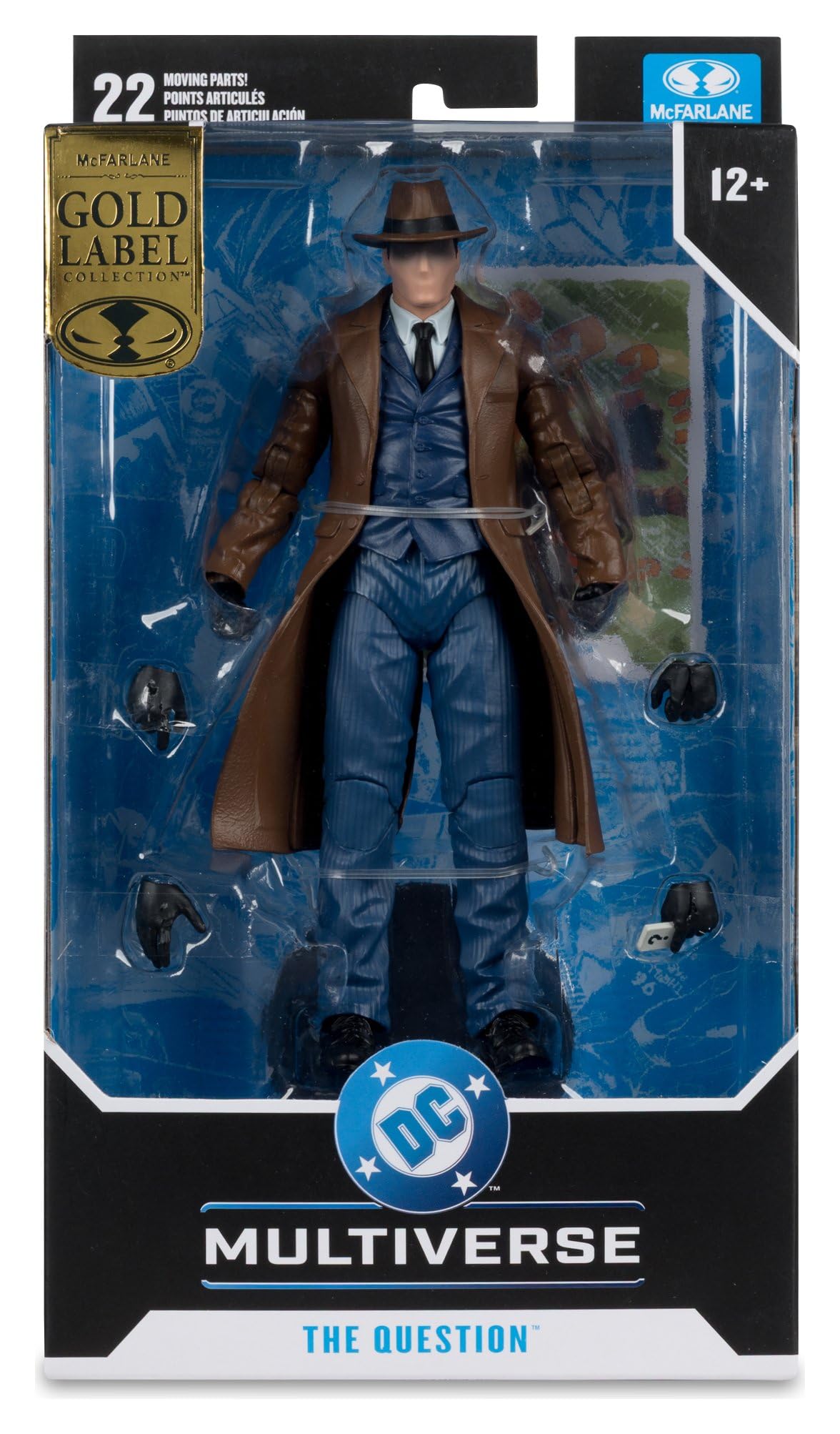 McFarlane DC Multiverse The Question action figure Gold Label