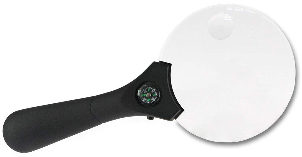 Safe Lupen 9554 lente ingrandimento LED 110 mm 2,5x+4x