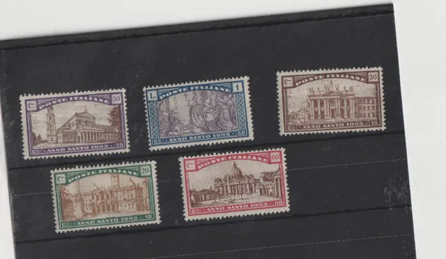 TS Collezionismo Filatelia Anno Santo 1925 francobolli MH
