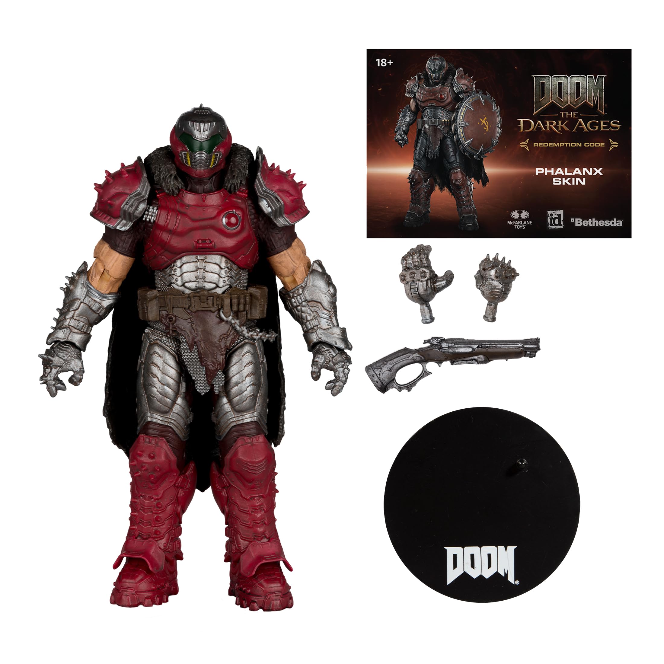 McFarlane Doom Slayer Dark Ages action figure 7" Phalanx