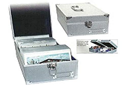 Safe 160 Valigetta Alluminio per 600 Cartoline Postali