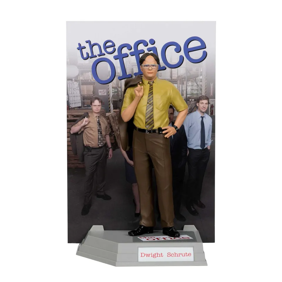 McFarlane Movie Maniacs Dwight Schrute action figure 15,2 cm