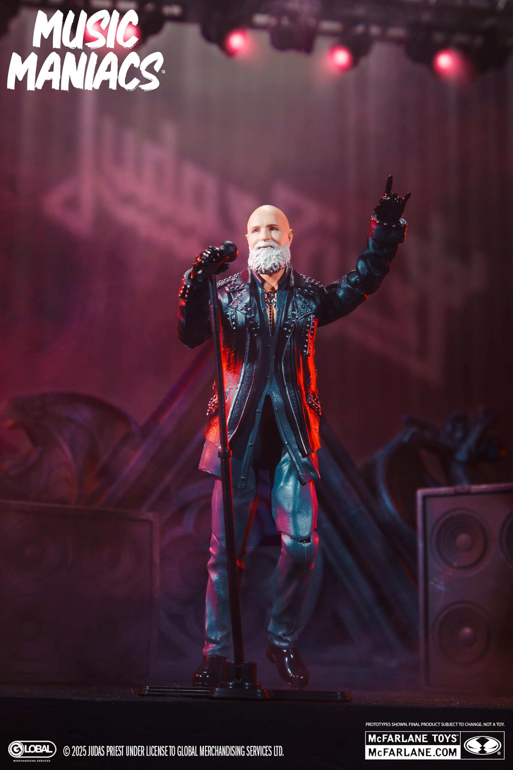 McFarlane Music Maniacs Rob Halford action figure 15 cm