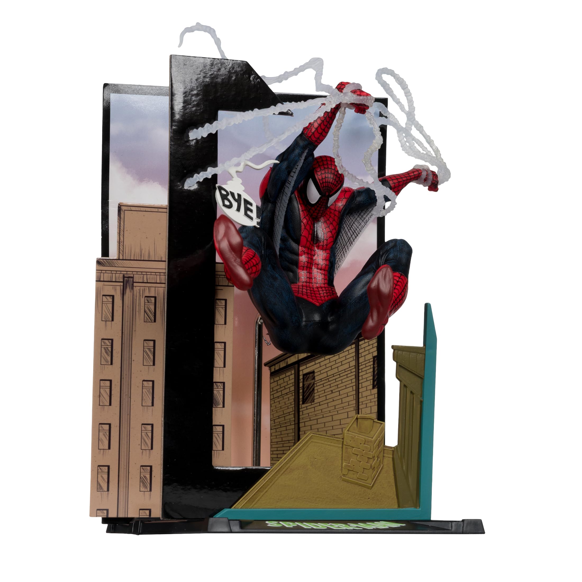 McFarlane Marvel Spider-Man #6 statua 1:10 con scena