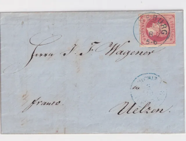 Hannover 1 Groschen 1862 Luneburg moneta tedesca antica